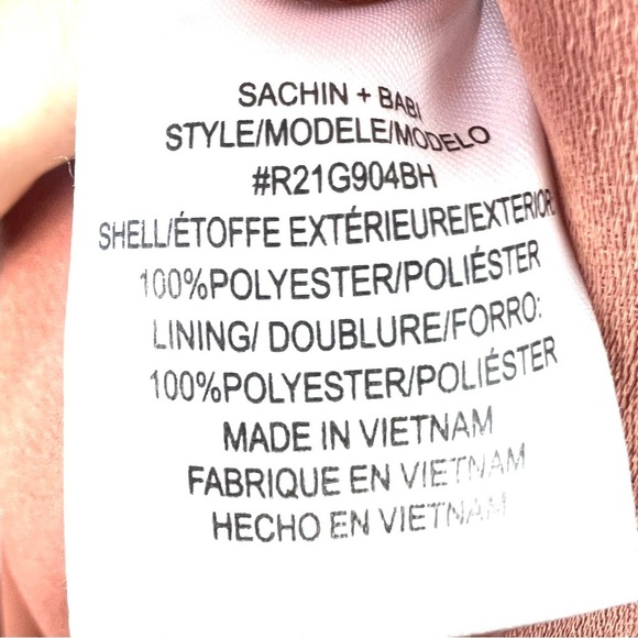 Sachin & Babi Cali Satin Midi Dress Sedona size 6 - Picture 11 of 11